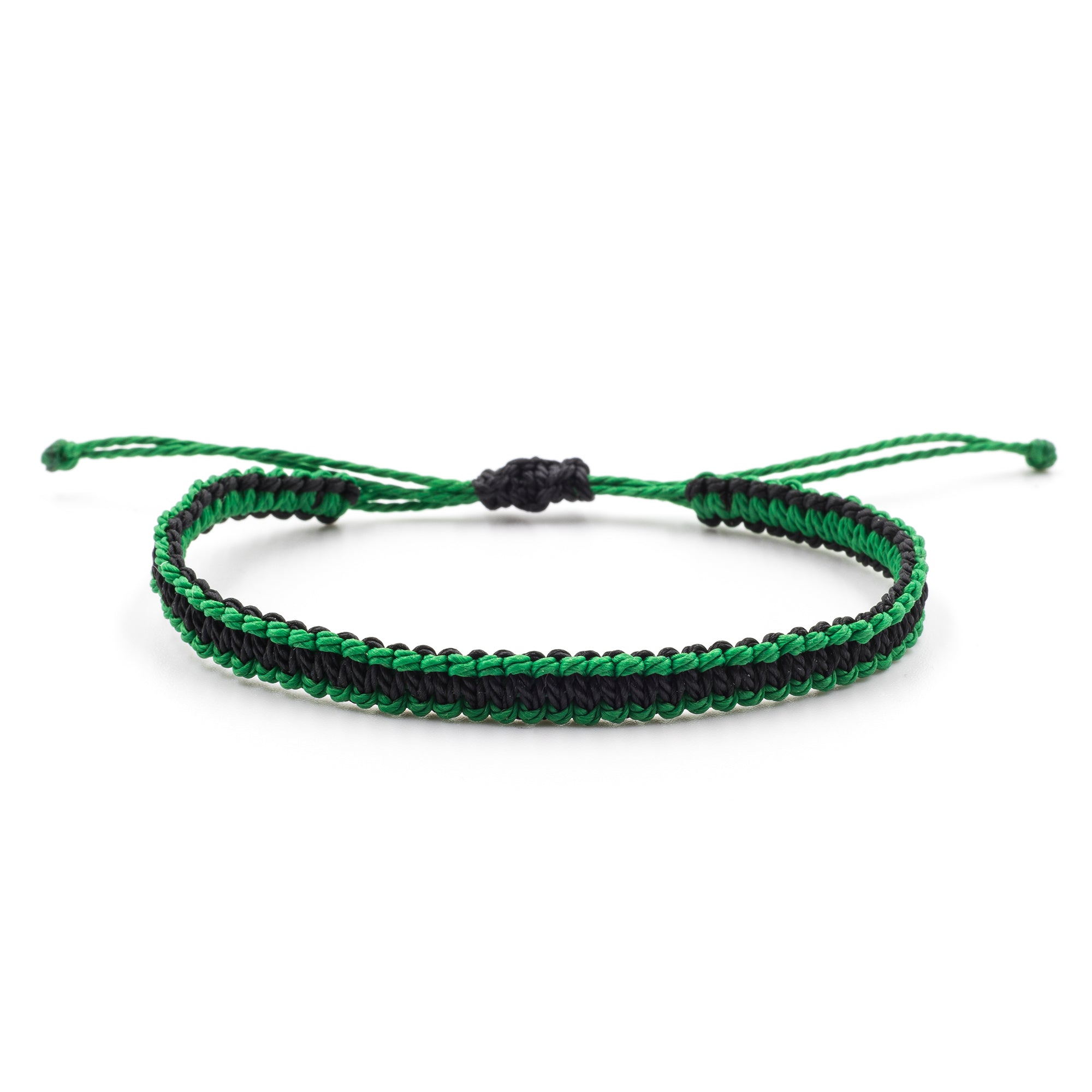 Tree bracelet green, black